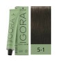 Teinture permanente Schwarzkopf Igora Zero Amm Nº 5-1 Châtain Clair Cendré 60 ml de Schwarzkopf, Coloration permanente - Réf ...