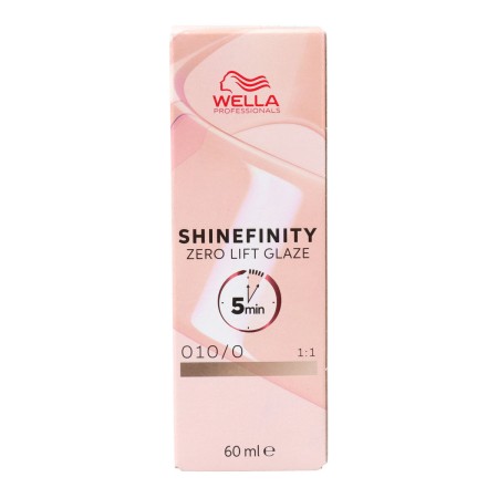 Permanent Dye Wella Shinefinity Color Nº 010/0 60 ml by Wella, Permanent Colour - Ref: S4261536, Price: €13.20, Discount: %