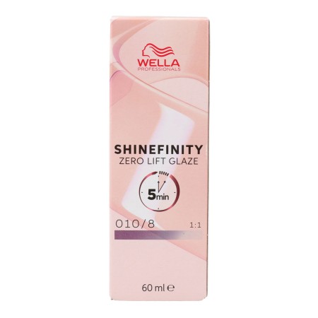 Permanent Dye Wella Shinefinity Color Nº 010/8 60 ml by Wella, Permanent Colour - Ref: S4261537, Price: €13.20, Discount: %