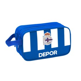 Neceser Escolar R. C. Deportivo de La Coruña Azul Blanco de R. C. Deportivo de La Coruña, Neceseres de viaje - Ref: S4303006,...