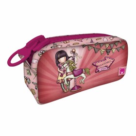 Necessaire per la Scuola Gorjuss Carousel Salmone (21.5 x 10.5 x 7 cm) di Gorjuss, Beauty Case da viaggio - Rif: S4306610, Pr...