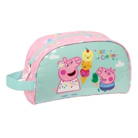 School Toilet Bag Peppa Pig Ice cream Pink Mint 26 x 16 x 9 cm by Peppa Pig, Cosmetic Cases - Ref: S4309299, Price: 8,13 €, D...