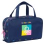 Kulturbeutel für die Schule Benetton Cool Marineblau 31 x 14 x 19 cm von Benetton, Kosmetikkoffer - Ref: S4309969, Preis: €11...