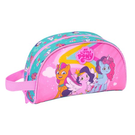 Reise-Toilettentasche My Little Pony Magic Rosa türkis 26 x 16 x 9 cm von My Little Pony, Kosmetikkoffer - Ref: S4310606, Pre...