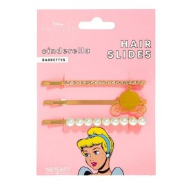 Hairpin Mad Beauty DIsney Princess Cinderella Golden (3 pcs) by Mad Beauty, Hair Pins - Ref: S4513477, Price: 9,10 €, Discoun...