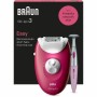 Épilateur électrique Braun 3-202 Fuchsia de Braun, Épilateurs et accessoires - Réf : S71001369, Prix : 63,54 €, Remise : %