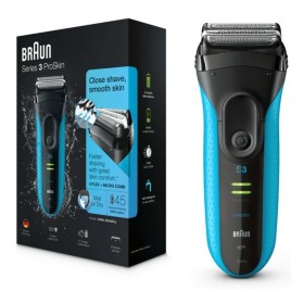 Barbeador elétrico Braun 3040s Azul de Braun, Máquinas de barbear elétricas para homem - Ref: S7153459, Preço: 128,85 €, Desc...