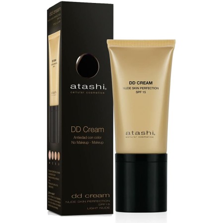 Crème Solaire Avec Couleur Atashi Celullar Cosmetic Dd DD Crème Spf 15 Clair 50 ml de Atashi, Filtres solaires - Réf : S05106...