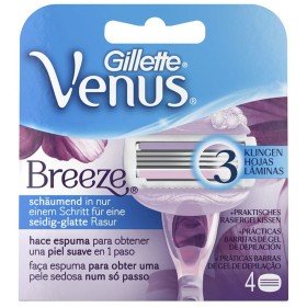 Lâmina sobresselente para máquina de barbear Gillette Venus Breeze 4 Unidades de Gillette, Mulher - Ref: S7905233, Preço: 21,...