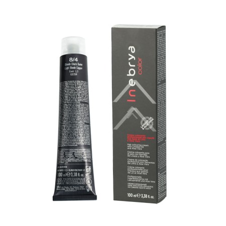 Teinture permanente Inebrya Nº 8/4 Light Blonde Copper 100 ml de Inebrya, Coloration permanente - Réf : S8315413, Prix : 6,91...