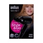 Sèche-cheveux Braun BRHD130E Noir 1200 W 1 Pièce (1 Unité) de Braun, Sèche-cheveux et diffuseurs sèche-cheveux - Réf : S91863...