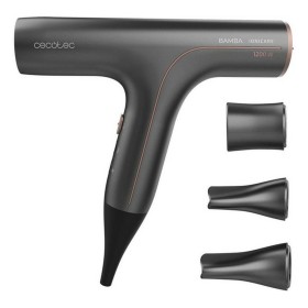 Hairdryer Cecotec IoniCare 6000 Rockstar Soft 1200 W Black by Cecotec, Hair dryers and diffusers - Ref: V1705293, Price: 75,0...