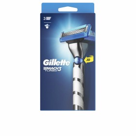 Maquinilla de Afeitar Gillette Mach Turbo de Gillette, Hombre - Ref: V3400865, Precio: 8,57 €, Descuento: %