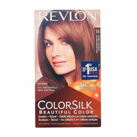 Tintura Senza Ammoniaca Revlon 309978695547 Castano Chiaro Dorato (3 Unità) di Revlon, Colore permanente - Rif: V3401461, Pre...