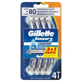 Maquinillas de Afeitar Desechables Gillette (4 Unidades) de Gillette, Hombre - Ref: V3401854, Precio: 4,89 €, Descuento: %