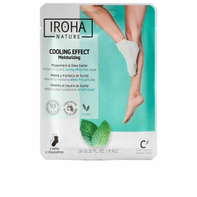 Máscara para Pés Iroha Menta Meias Relaxante