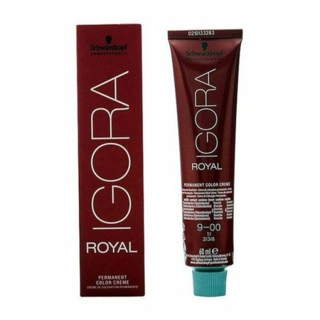 Tinta Permanente Igora Royal Schwarzkopf Igora Royal 9-00 Nº 9-00 Nº 9.0-rubio muy claro Nº 8.0-rubio claro 60 ml de Schwarzk...