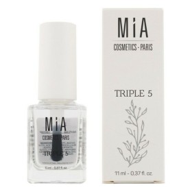 Tratamento para as Unhas Triple 5 Mia Cosmetics Paris 6728 (11 ml) de Mia Cosmetics Paris, Tratamento para o crescimento das ...