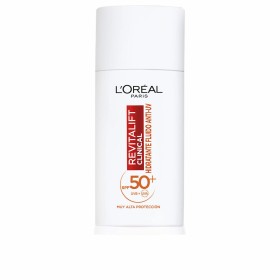 Écran solaire visage L'Oreal Make Up Revitalift Clinical Anti-âge Spf 50 50 ml de L'Oreal Make Up, Filtres solaires - Réf : S...