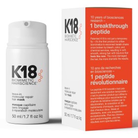 Masque réparateur pour cheveux K18 50 ml de K18, Soins et masques - Réf : S8303306, Prix : 45,75 €, Remise : %