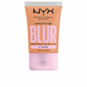 Base de Maquilhagem Fluida NYX Bare With Me Blur Nº 07- golden (30 ml) de NYX, Bases - Ref: S05109967, Preço: 12,10 €, Descon...