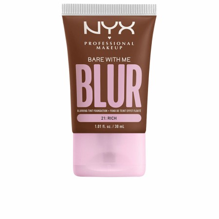 Crème Make-up Base NYX Bare With Me Blur Nº 21 Rich 30 ml by NYX, Foundations - Ref: S05109971, Price: 13,98 €, Discount: %