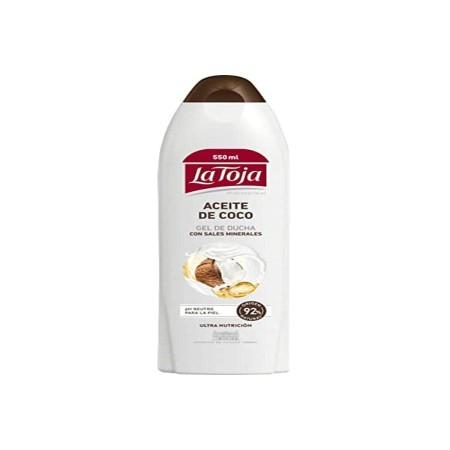 Gel de duche La Toja Óleo de coco (550 ml) de La Toja, Géis de duche - Ref: S05106101, Preço: 4,27 €, Desconto: %