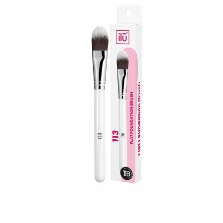 Brocha de Maquillaje Ilū Foundation Plano (1 unidad) de Ilū, Cara - Ref: S05110247, Precio: 4,40 €, Descuento: %