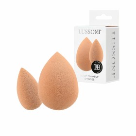 Esponja para Maquillaje Lussoni Esponjas Lote Beige 2 Piezas de Lussoni, Cara - Ref: S05110113, Precio: 4,50 €, Descuento: %