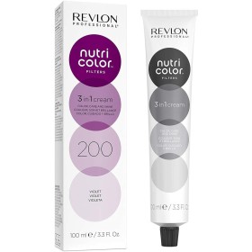 Coloración Permanente en Crema Revlon Nutri Color Filters Violeta Nº 200 (100 ml) de Revlon, Coloración permanente - Ref: S05...