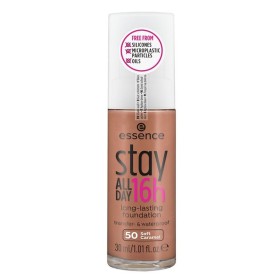 Base per Trucco Fluida Essence Stay All Day 16H Nº 50-soft caramel 30 ml di Essence, Fondotinta - Rif: S05111923, Prezzo: 6,4...