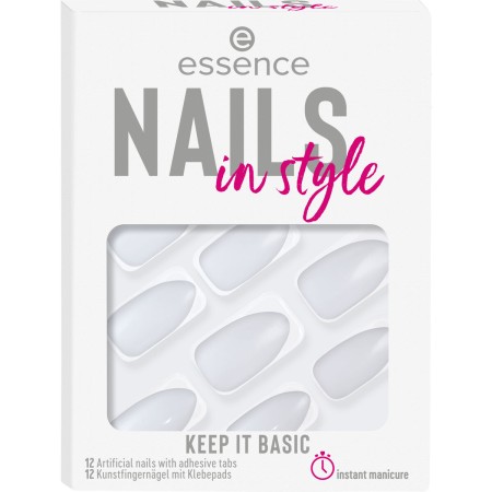 Unghie Finte Essence Nails In Style 12 Pezzi 15-keep it basic di Essence, Unghie finte e accessori - Rif: S05111937, Prezzo: ...