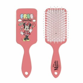 Detangling Hairbrush Disney 7,5 x 22,5 x 3,5 cm Pink Minnie Mouse by Disney, Hairbrushes - Ref: S05113721, Price: €7.89, Disc...