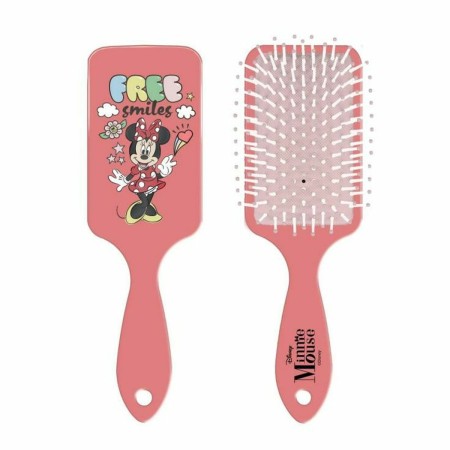 Detangling Hairbrush Disney 7,5 x 22,5 x 3,5 cm Pink Minnie Mouse by Disney, Hairbrushes - Ref: S05113721, Price: 6,98 €, Dis...