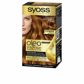 Dauerfärbung Syoss Oleo Intense Ohne Ammoniak Nº 7-77 Kupfer-Braun von Syoss, Farben - Ref: S05116273, Preis: 6,26 €, Rabatt: %