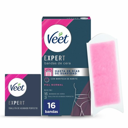 Körper Enthaarungsstreifen Veet Expert Bikini (16 Stück) von Veet, Wachsen - Ref: S05117893, Preis: 4,21 €, Rabatt: %