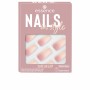 Unhas postiças Essence Nails In Style Autoadesivas Reutilizável Nº 16 Café au lait (12 Unidades) de Essence, Unhas postiças e...