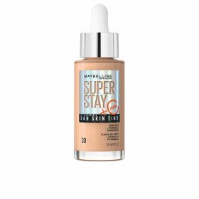 Base per Trucco Fluida Maybelline Super Stay Skin Tint Vitamina C Nº 30 30 ml di Maybelline, Fondotinta - Rif: S05120804, Pre...