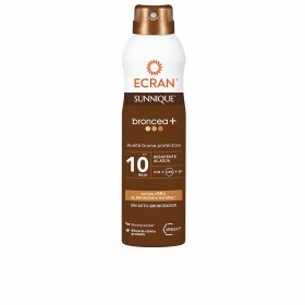 Olio Abbronzante Ecran Sunnique Broncea+ Spray 250 ml Spf 10 di Ecran, Acceleratori di abbronzatura - Rif: S05110734, Prezzo:...