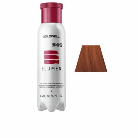 Tinta Permanente Goldwell ELUMEN CARE Vermelho BK@6 200 ml de Goldwell, Coloração permanente - Ref: S05126389, Preço: 28,29 €...