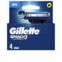 Cuchillas de afeitar Gillette MACH 3 TURBO (4 Unidades) de Gillette, Hombre - Ref: S05126544, Precio: 16,72 €, Descuento: %