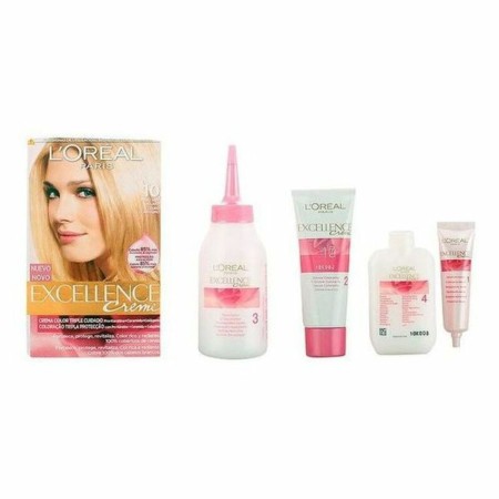 Dauerfärbung Excellence L'Oreal Make Up Helles blond von L'Oreal Make Up, Tönungen - Ref: S0530232, Preis: 9,18 €, Rabatt: %