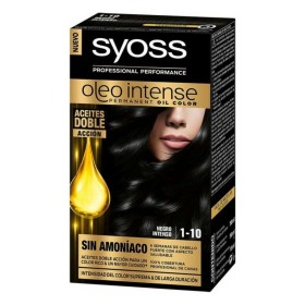 Permanent Dye Syoss Olio Intense Ammonia-free Nº 1,10 Black Intense by Syoss, Permanent Colour - Ref: S0585362, Price: 7,88 €...