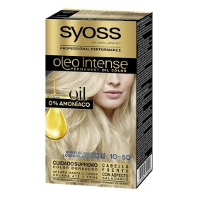 Permanent Dye Syoss Olio Intense Ammonia-free Nº 10,50 Light Ash Blonde by Syoss, Permanent Colour - Ref: S0585363, Price: €7...