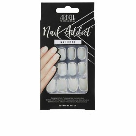 False nails Ardell Nail Addict Natural Squared (24 pcs) by Ardell, Nail Salon Sets - Ref: S0593830, Price: €7.16, Discount: %