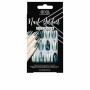 False nails Ardell Nail Addict Green Glitter Chrome (24 pcs) by Ardell, Nail Salon Sets - Ref: S0593838, Price: 7,14 €, Disco...