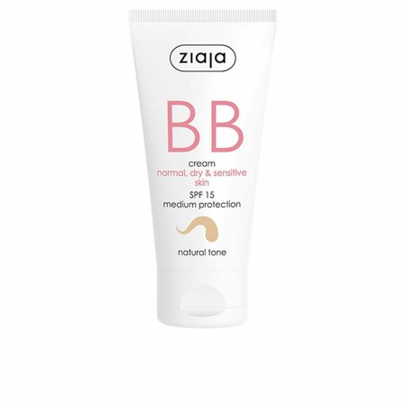 Creme Hidratante com Cor Ziaja Bb Cream Natural Spf 15 50 ml de Ziaja, CC creams - Ref: S0598086, Preço: 6,22 €, Desconto: %