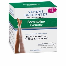 Vendas Somatoline 4 Piezas Drenantes de Somatoline, Tonificantes y moldeadores - Ref: S05111501, Precio: 58,31 €, Descuento: %