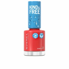 nail polish Rimmel London Kind & Free 155-sunset soar (8 ml) by Rimmel London, Polish - Ref: S0598838, Price: €6.50, Discount: %