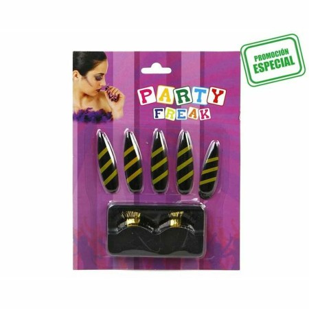 Faux ongles 7637 Abeille Faux cils de BigBuy Carnival, Sets et coffrets de vernis - Réf : S2400265, Prix : 3,93 €, Remise : %